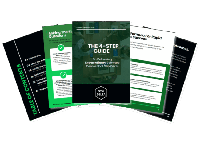 4-step Guide to Extraordinary Software Demos - GTM Delta