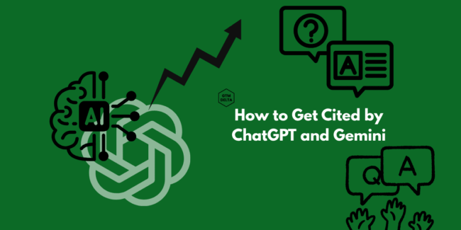 How to Get Cited by ChatGPT and Gemini How to Get Cited by ChatGPT and Gemini